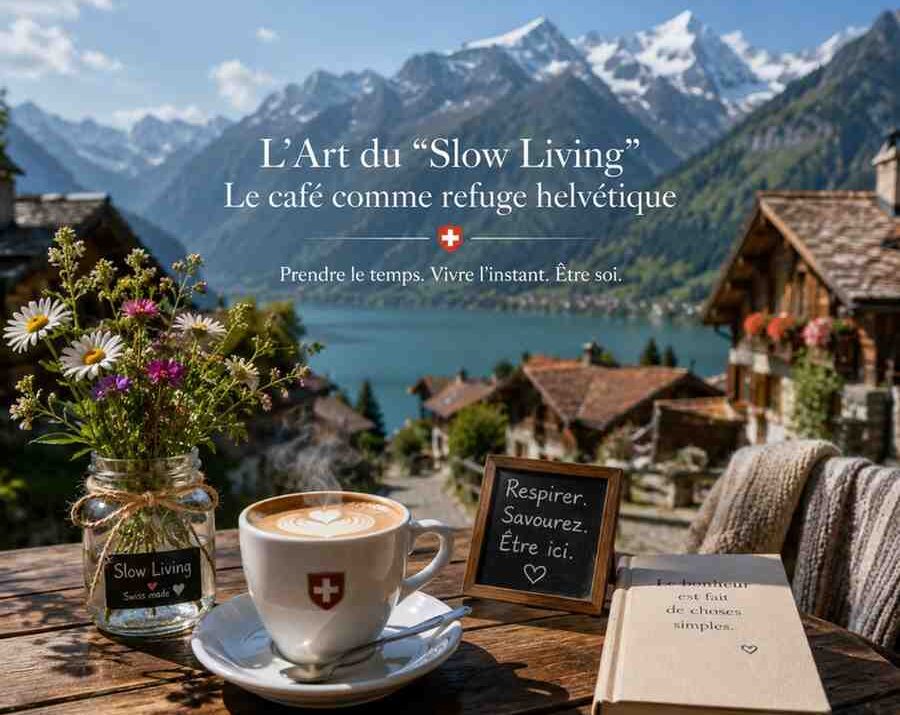 L’Art du “Slow Living” : Le café comme refuge helvétique